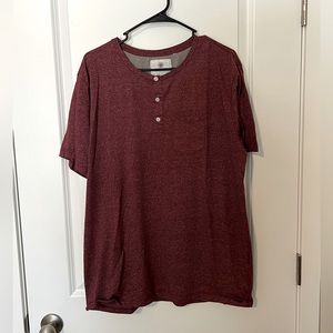 On The Byas Shirt - Red, 3 buttons